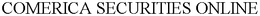 COMERICA SECURITIES ONLINE trademark