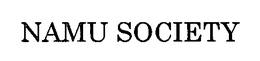 NAMU SOCIETY trademark