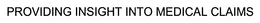 PROVIDING INSIGHT INTO MEDICAL CLAIMS trademark