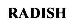 RADISH trademark