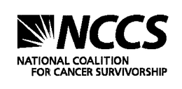 NCCS NATIONAL COALITION FOR CANCER SURVIVORSHIP trademark