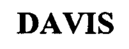 DAVIS trademark