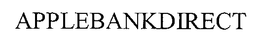 APPLEBANKDIRECT trademark