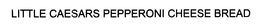 LITTLE CAESARS PEPPERONI CHEESE BREAD trademark