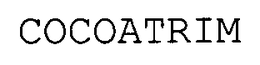 COCOATRIM trademark