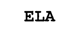ELA trademark