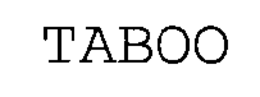 TABOO trademark