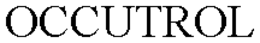 OCCUTROL trademark