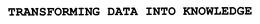TRANSFORMING DATA INTO KNOWLEDGE trademark