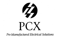 PCX PRE-MANUFACTURED ELECTRICAL SOLUTIONS trademark