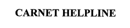 CARNET HELPLINE trademark