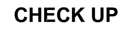 CHECK UP trademark