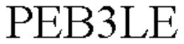 PEB3LE trademark