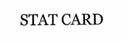 STAT CARD trademark