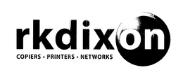 RK DIXON COPIERS PRINTERS NETWORKS trademark