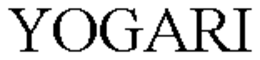 YOGARI trademark
