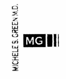 MICHELE S. GREEN M.D. MG trademark