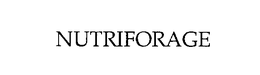 NUTRIFORAGE trademark