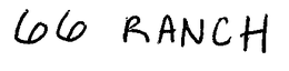 66 RANCH trademark