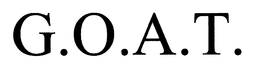 G.O.A.T. trademark