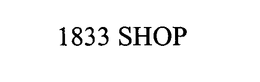 1833 SHOP trademark