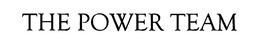 THE POWER TEAM trademark
