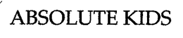ABSOLUTE KIDS trademark