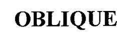 OBLIQUE trademark
