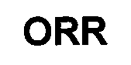 ORR trademark