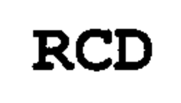 RCD trademark