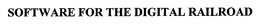 SOFTWARE FOR THE DIGITAL RAILROAD trademark
