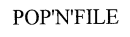 POP'N'FILE trademark