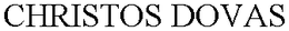 CHRISTOS DOVAS trademark