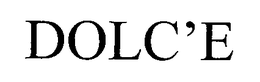 DOLC'E trademark