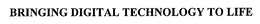 BRINGING DIGITAL TECHNOLOGY TO LIFE trademark