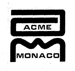 AM ACME MONACO trademark