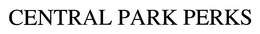 CENTRAL PARK PERKS trademark