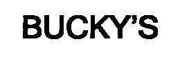BUCKY'S trademark