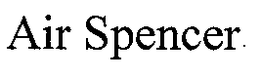 AIR SPENCER trademark