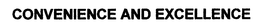 CONVENIENCE AND EXCELLENCE trademark