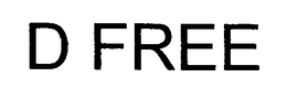 D FREE trademark