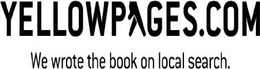 YELLOWPAGES.COM WE WROTE THE BOOK ON LOCAL SEARCH. trademark