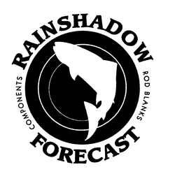RAINSHADOW FORECAST COMPONENTS ROD BLANKS trademark