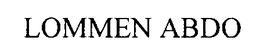 LOMMEN ABDO trademark