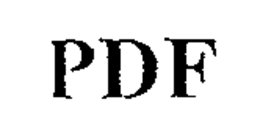 PDF trademark