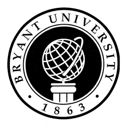 BRYANT UNIVERSITY · 1863 · trademark