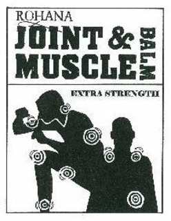 ROHANA JOINT & MUSCLE BALM EXTRA STRENGTH trademark
