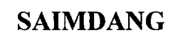 SAIMDANG trademark