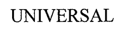UNIVERSAL trademark