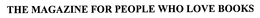 THE MAGAZINE FOR PEOPLE WHO LOVE BOOKS trademark